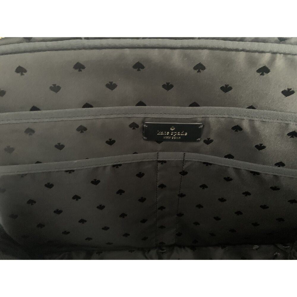 NWOT Kate Spade 15" Laptop Bag Chelsea Messenger Sleeve Black New - Picture 4 of 16